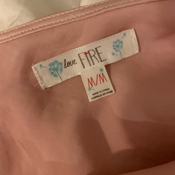 Silky one arm pink top - Picture 3 of 3